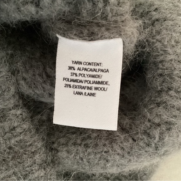 Derek Lam Alpaca Blend Fringe Detail Sweater, Size XS-S - Picture 6 of 6